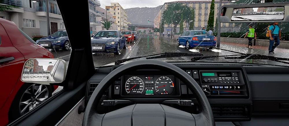 В сети показали новые скриншоты российского автосимулятора с открытым миром City Car Driving 2.0