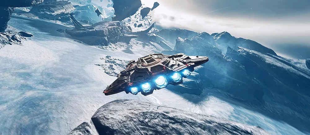 В Steam можно бесплатно опробовать Jump Ship — космический шутер от ветеранов Minecraft, It Takes Two и Mirror's Edge