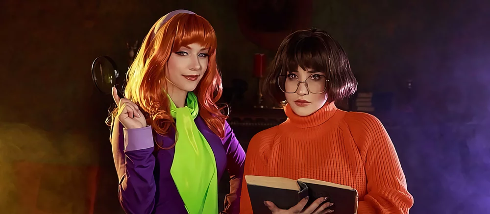 Девушки сделали красивый косплей на Велму и Дафну из «Скуби-Ду»