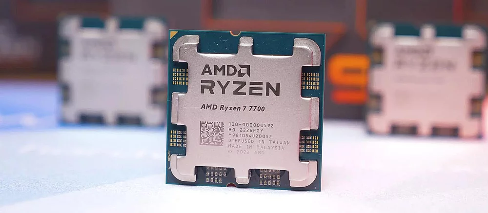 Игровые тесты AMD: Ryzen 7 7700 лидирует по соотношению цены и FPS в 1080p/1440p