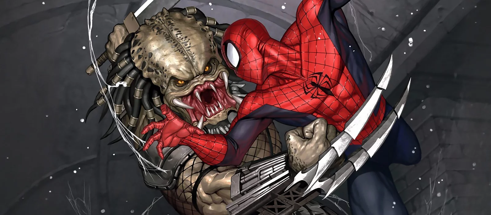 Marvel показала сражение Человека-паука с Хищником. Появилось изображение будущего кроссовера