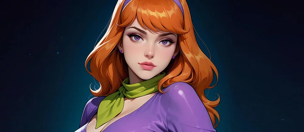 Нейросеть нарисовала горячие арты с Дафной из «Скуби-Ду»