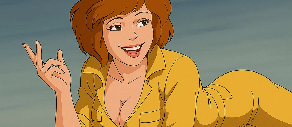 Нейросеть попросили нарисовать Эйприл О'Нил