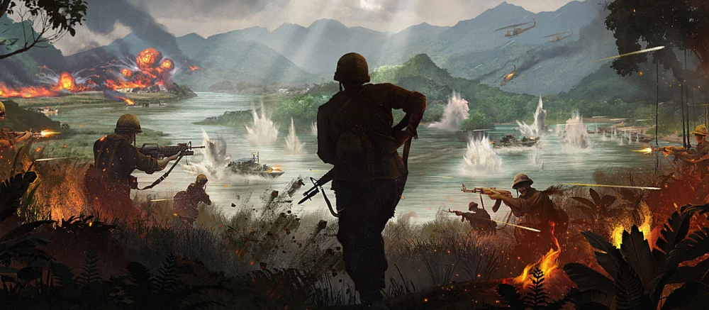 Анонсирован военный онлайн-шутер с боями в формате «50 на 50» и управляемым транспортом Hell Let Loose: Vietnam