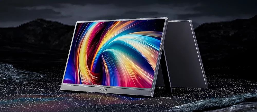 Представлен игровой портативный монитор с экраном 2.5K и 180 Гц