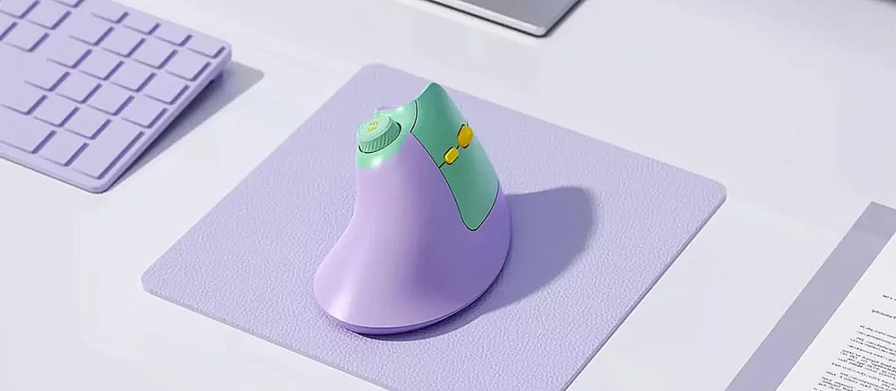 Seenda представила вертикальную мышь с уникальным регулятором громкости