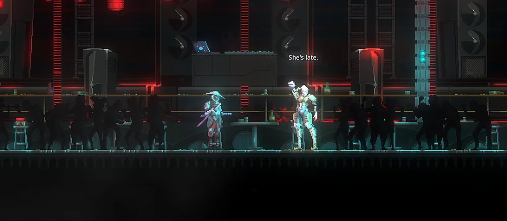 В Steam выйдет 2D-слэшер про самурая на космической станции, который уже можно опробовать бесплатно