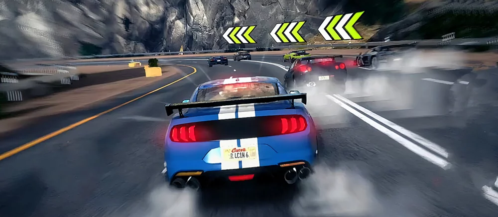 Вышла мобильная гонка с красивой графикой Turbo Legends на Android. Её можно скачать бесплатно