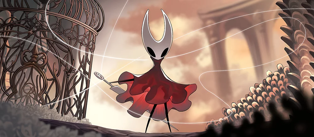 Как разрезать паутину в первом акте Hollow Knight: Silksong