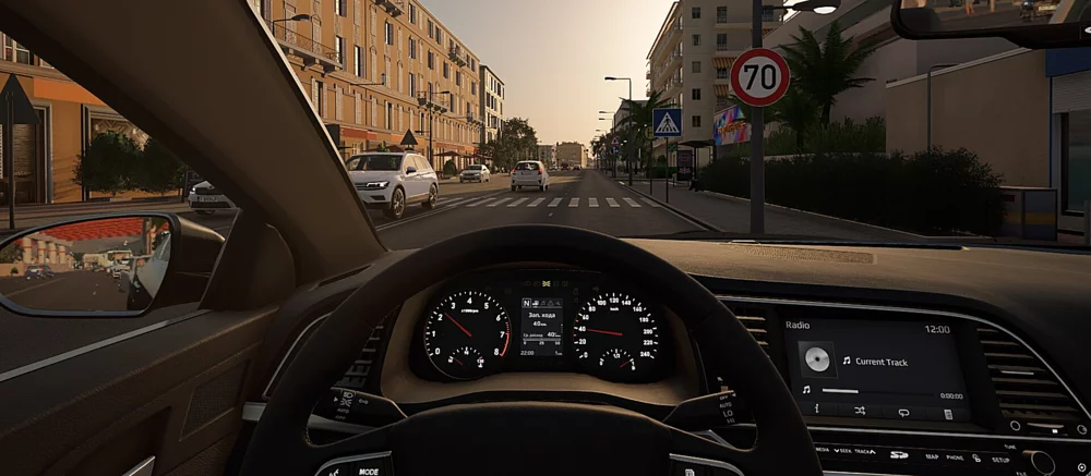 Показаны новые кадры российского автосимулятора с открытым миром City Car Driving 2.0