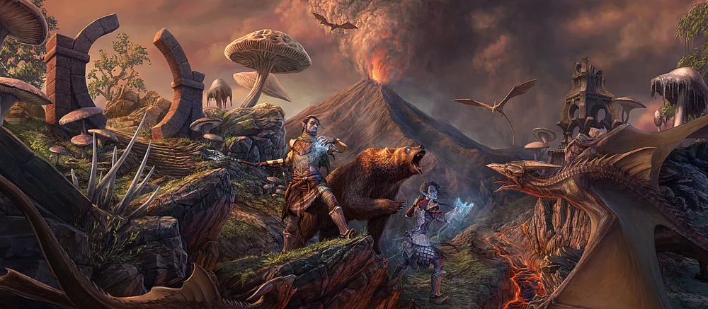 Появился новый геймплей ремейка культовой Morrowind