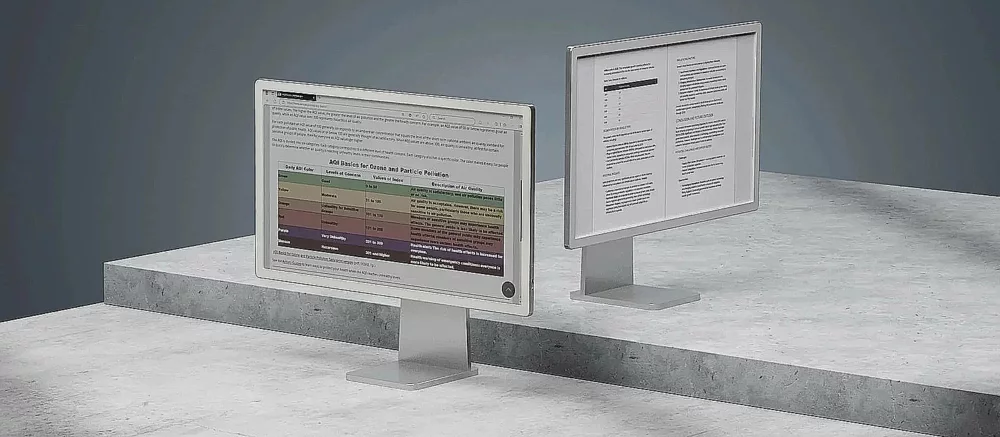 Теперь и на E-Ink доступен монитор с частотой обновления 75 Гц