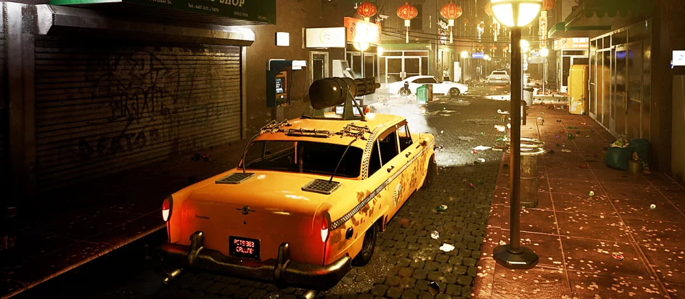 В Steam вышел новый киберпанковый экшен с открытым миром и управляемым транспортом, вдохновленный фильмами 80–90-х