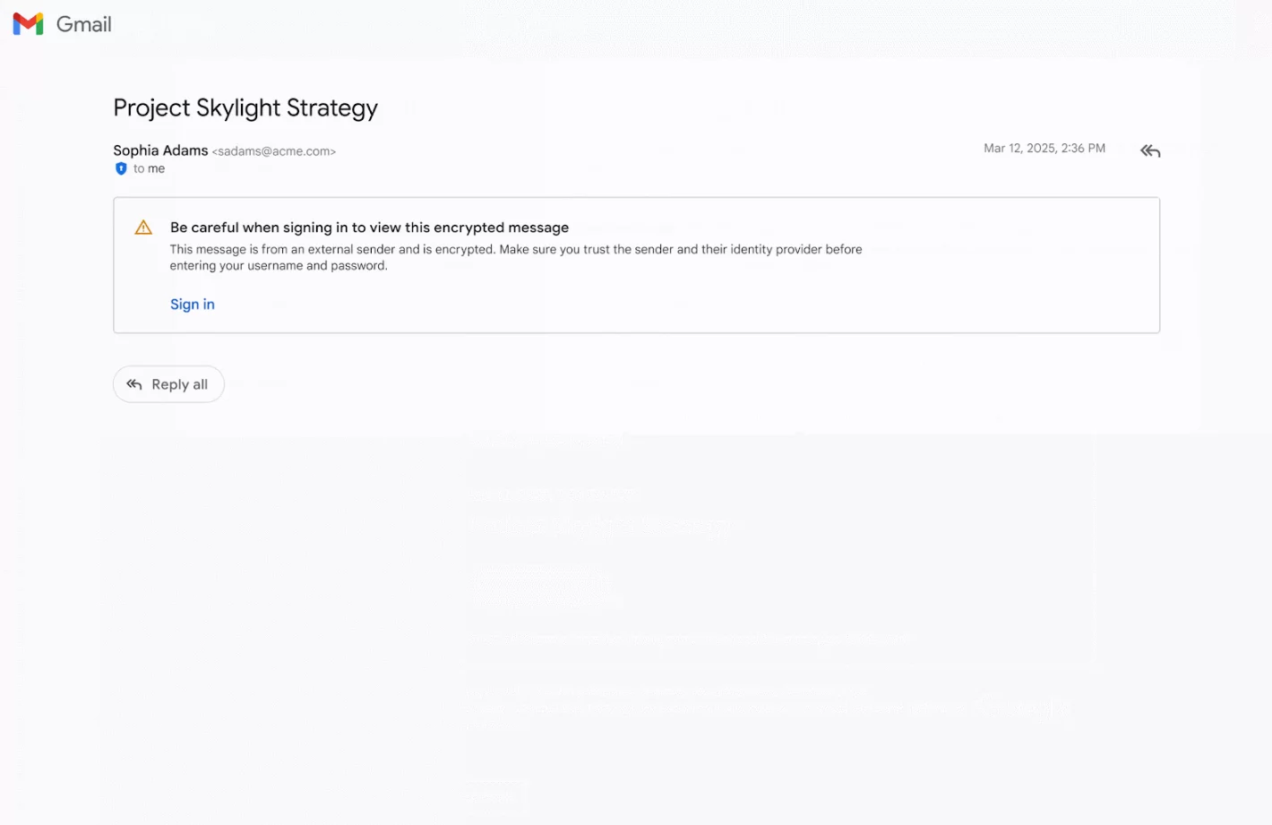 
          В Gmail появилась возможность отправлять письма со сквозным шифрованием
        
