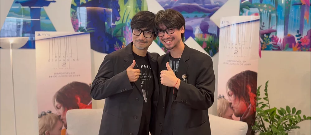 Хидео Кодзима встретил своего «двойника» и повторил  мем из «Человека-паука»