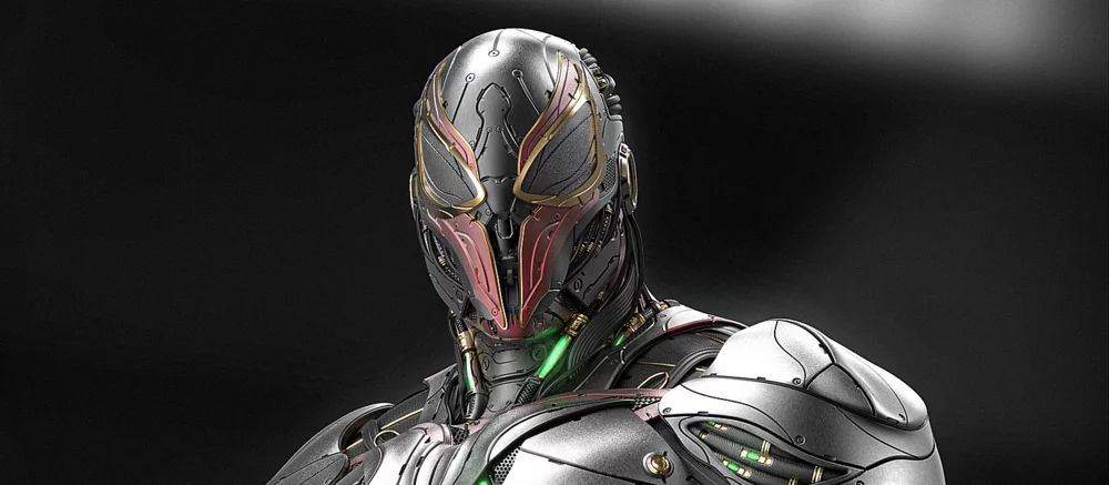 Художник показал новую кибер-версию Человека-паука. Герой стал ещё брутальнее