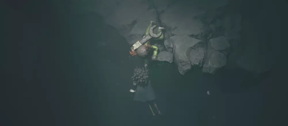 Как решить головоломку с вагонеткой в Little Nightmares 3