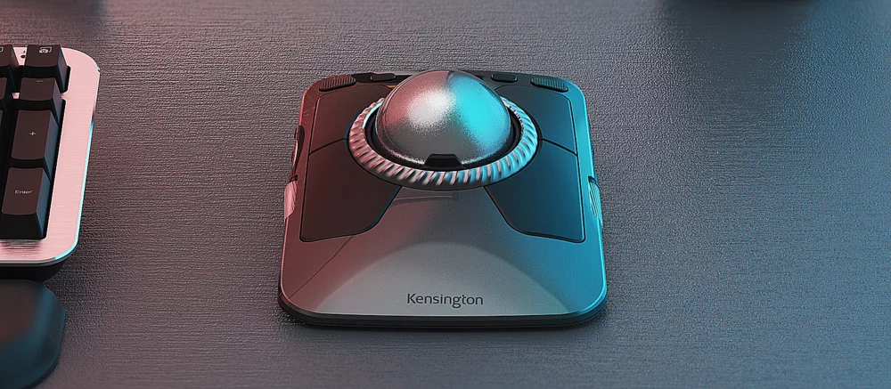 Трекбол для монтажа и не только: представлена модель с боковыми колесами прокрутки