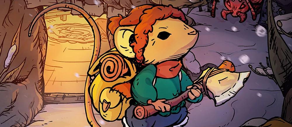 85% положительных отзывов — вышел милый выживач Winter Burrow про мышонка и его убежище