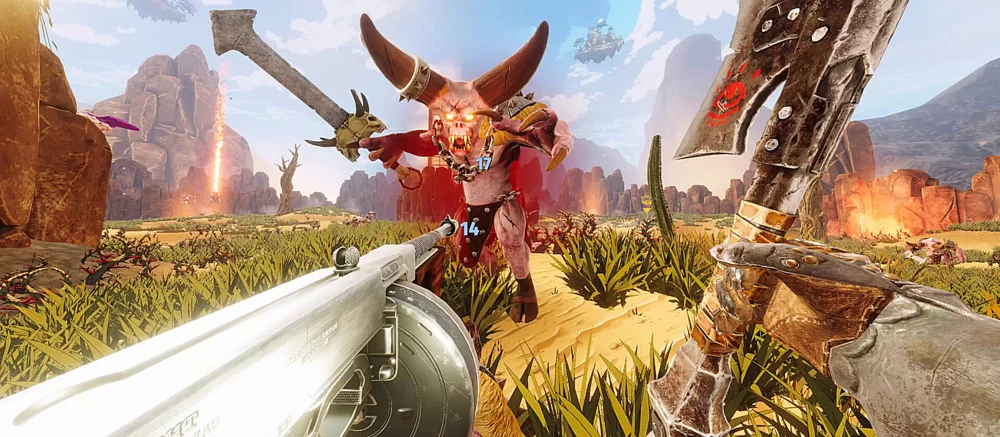 90% рейтинга: в Steam вышел шутер Slyders, похожий на смесь Vampire Survivors и Serious Sam