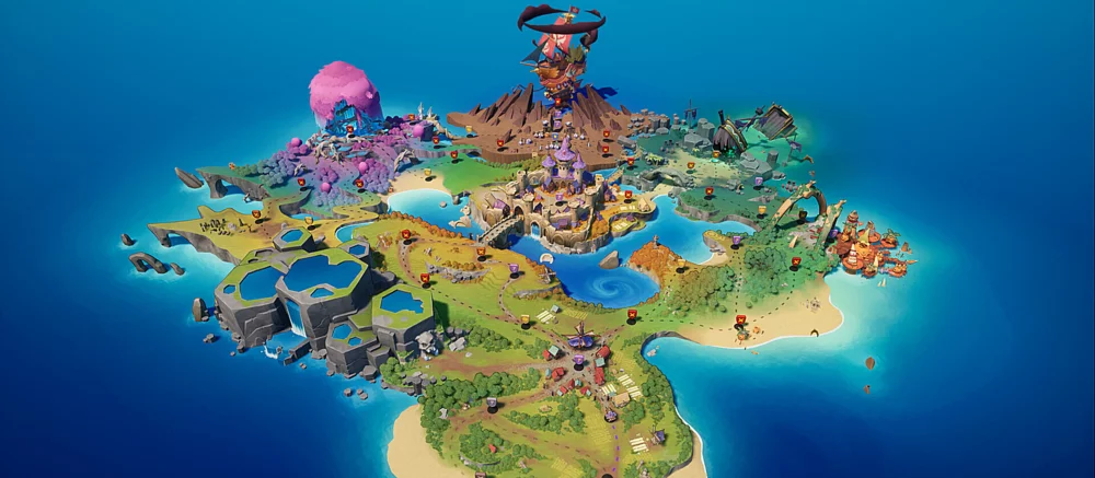 Анонсирован Odds Chronicles — ролевой рогалик с боями на low-poly островках и визуалом будто из Blender