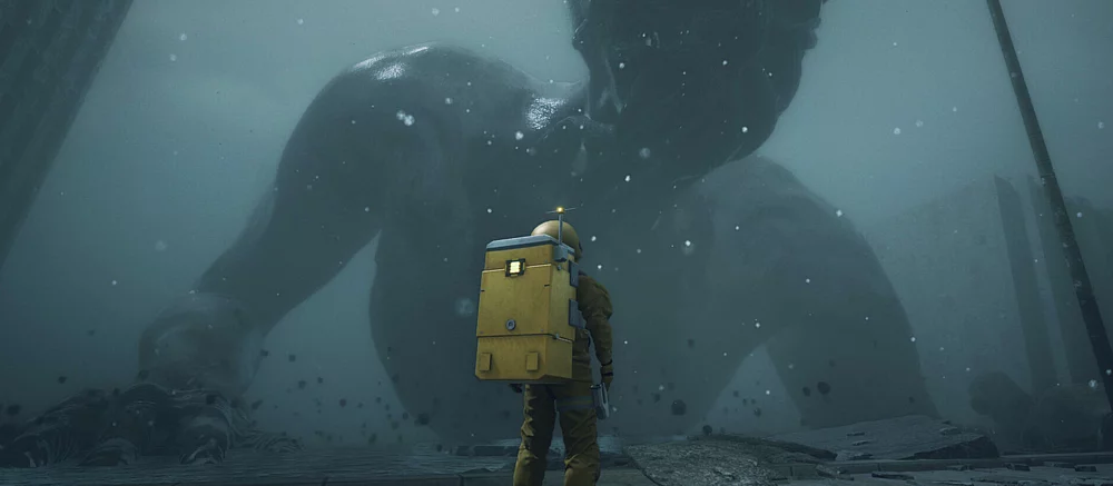 Автор нашумевшего хоррора The Exit 8 представил новую игру — она напоминает «Атаку титанов» в космосе