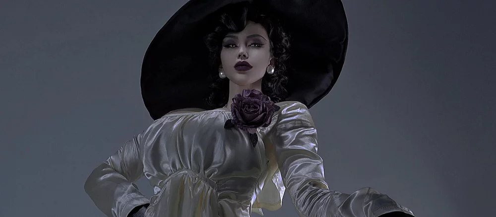 Если бы леди Димитреску была азиаткой — девушка сделала годный косплей вампирши и её дочери