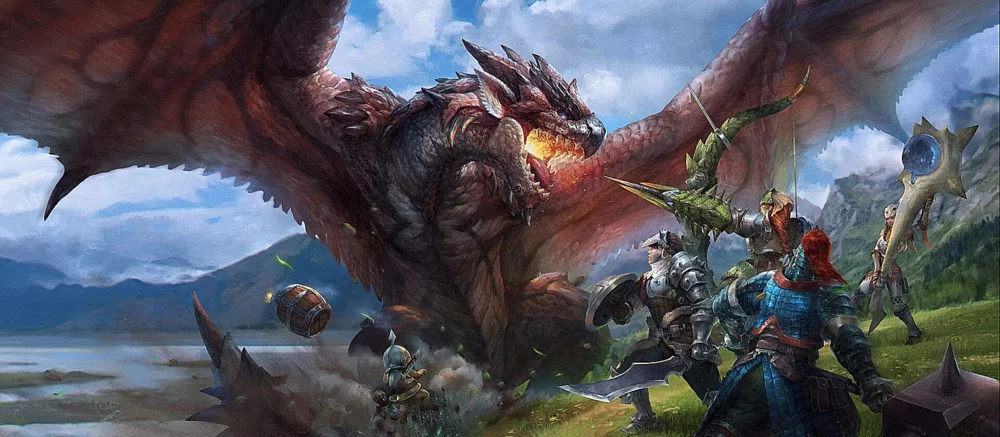 Dota 2 получила первый в истории кроссовер — в игре появились бесплатные скины по Monster Hunter