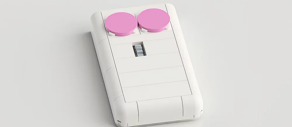 KBDcraft представила мышь Shamshel с корпусом из деталей LEGO