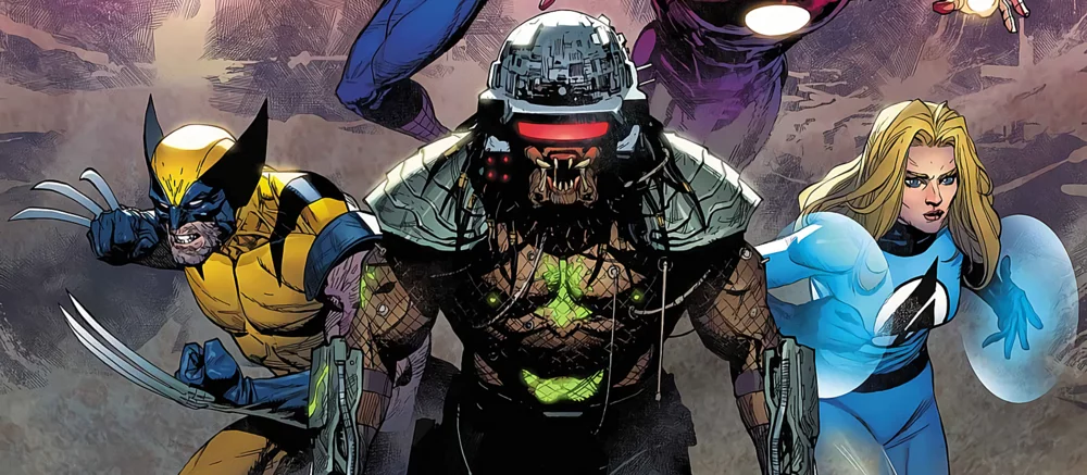 Хищник убивает героев Marvel: показаны новые изображения необычного кроссовера