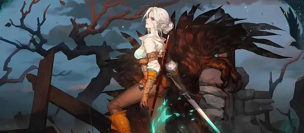 Показаны образы Геральта, Трисс, Йеннифэр и Цири для коллаборации Sword of Convallaria и The Witcher 3: Wild Hunt