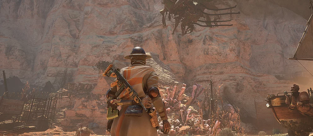 «Постапокалипсис с крестами и чудовищами»: авторы Breathedge показали обновлённый Canyons c ожившими табуретками и кактусами