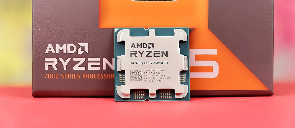Представлен AMD Ryzen 5 7500X3D — самый доступный процессор с 3D V-Cache