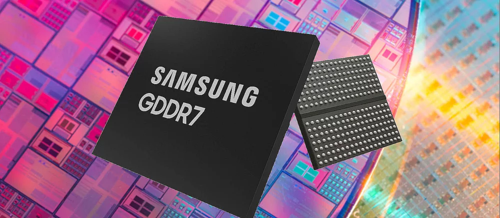 Samsung начала массовое производство памяти GDDR7 для видеокарт