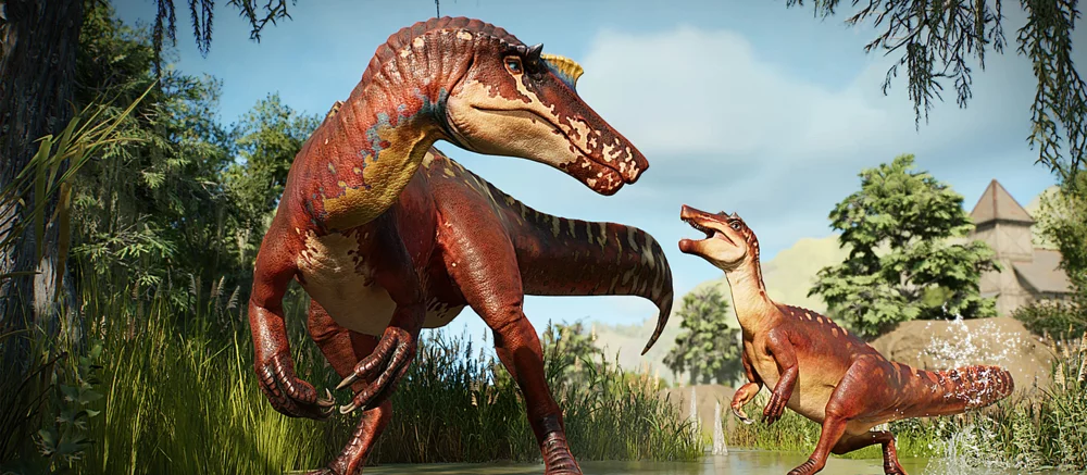 Jurassic World Evolution 3 получила DLC Wetlands с тремя динозаврами