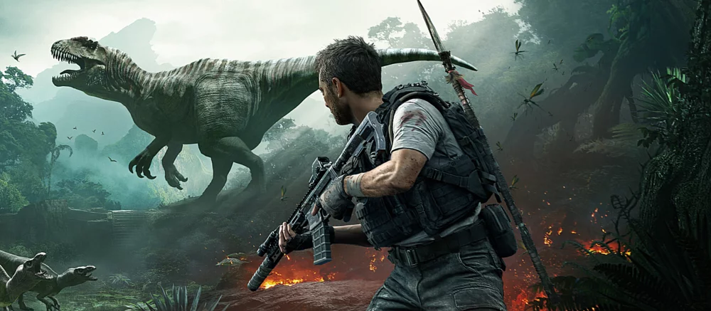 На PC вышел шутер на выживание Ferocious, похожий на «Crysis с динозаврами»
