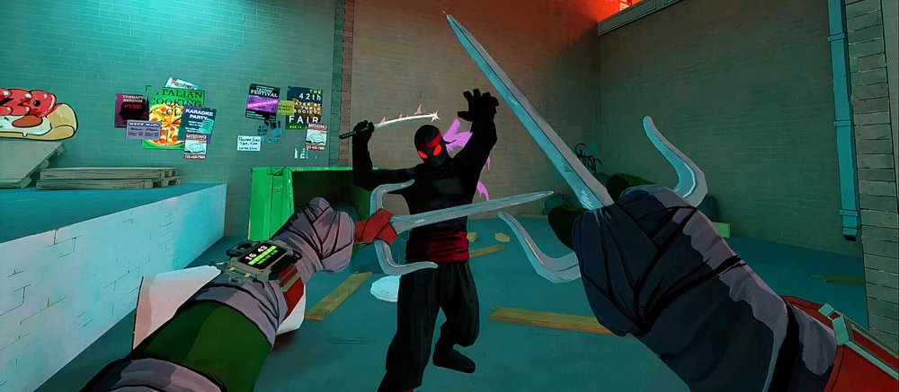 Показаны новые скриншоты и геймплей экшена про Черепашек-ниндзя от первого лица