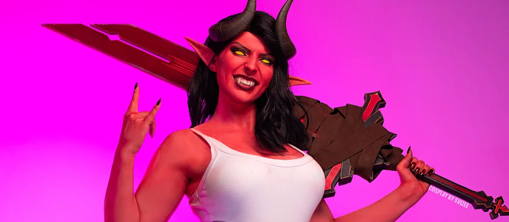 Россиянка показала косплей Малеволы из Dispatch