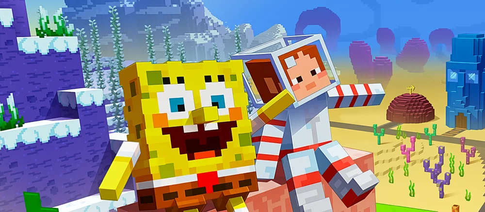 В Minecraft добавили подводный мир из «Губки Боба»