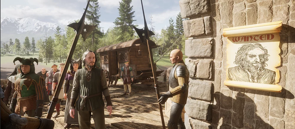 В Steam появилась страница Gate Guard Simulator — игры про средневекового стражника