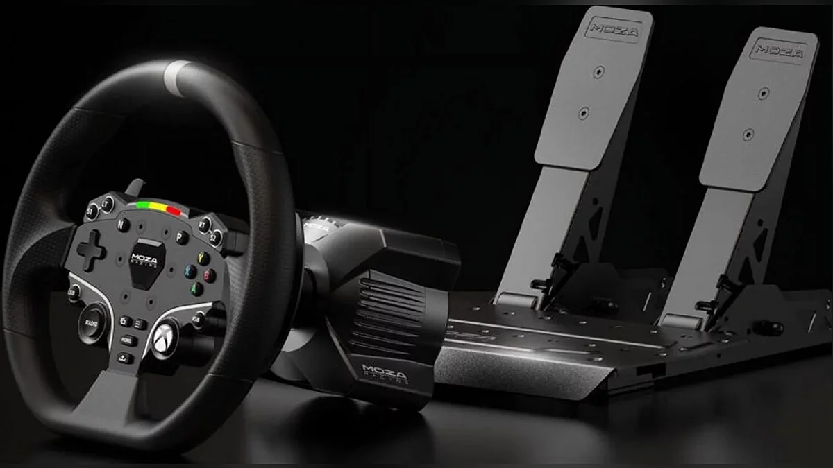 Игровой руль Moza R3 с прямым приводом