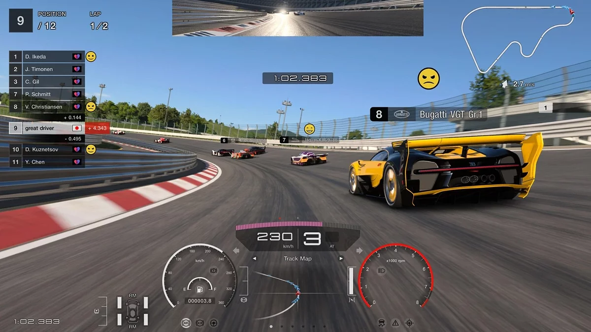 Скриншот с игры Gran Turismo 7