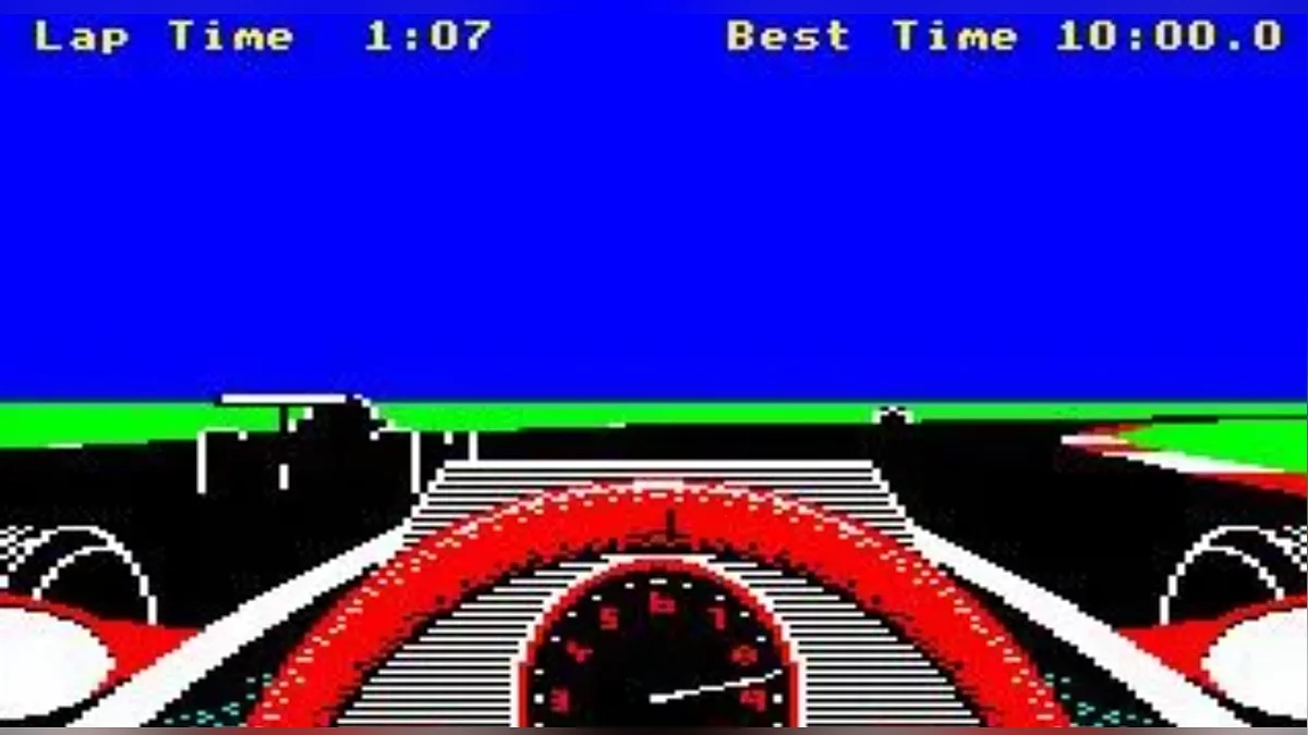 Скриншот с игры REVS (1984)