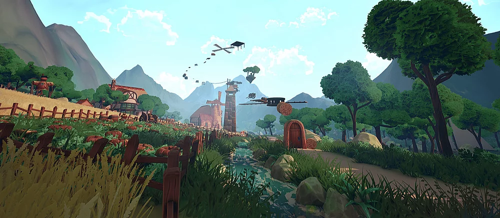 В EGS внезапно началась ещё одна раздача. Дарят Evergreen Valley: The Parkour Game