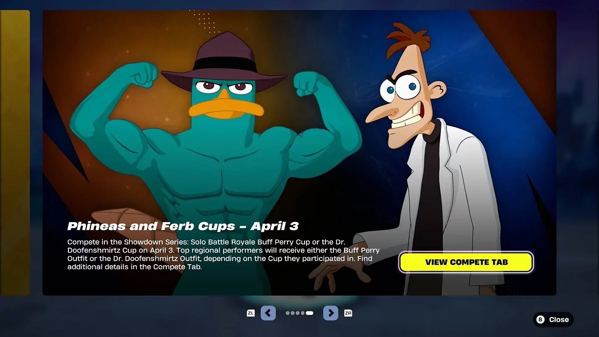 Анонсирован кроссовер Fortnite с мультсериалом «Финес и Ферб». Вот кого добавят в игру