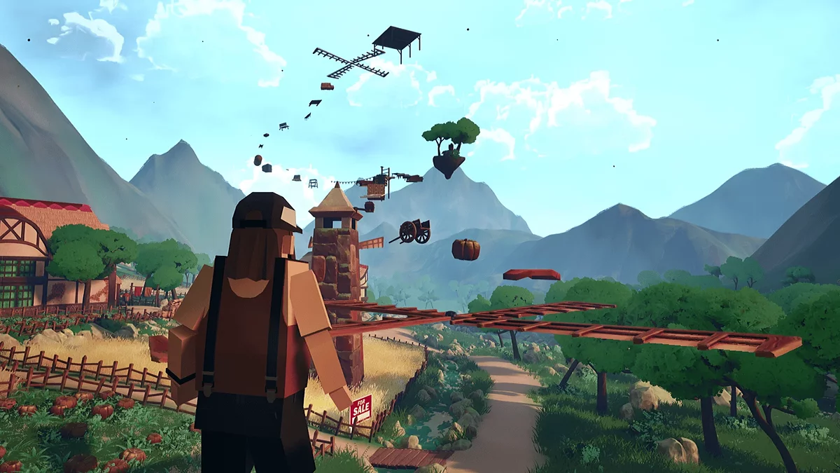 В EGS внезапно началась ещё одна раздача. Дарят Evergreen Valley: The Parkour Game