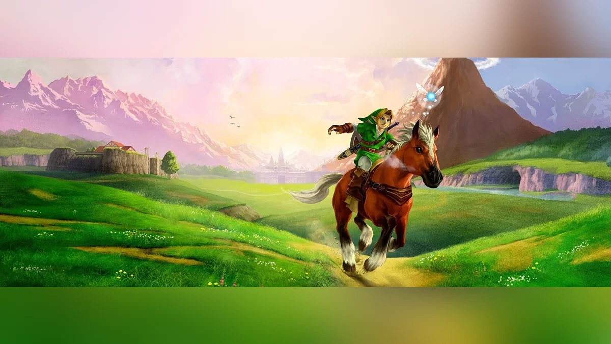 Арт Legend of Zelda: Ocarina of Time 3D