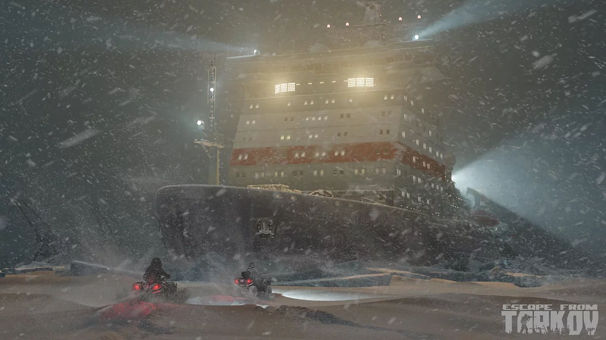 Карта Icebreaker в Escape from Tarkov