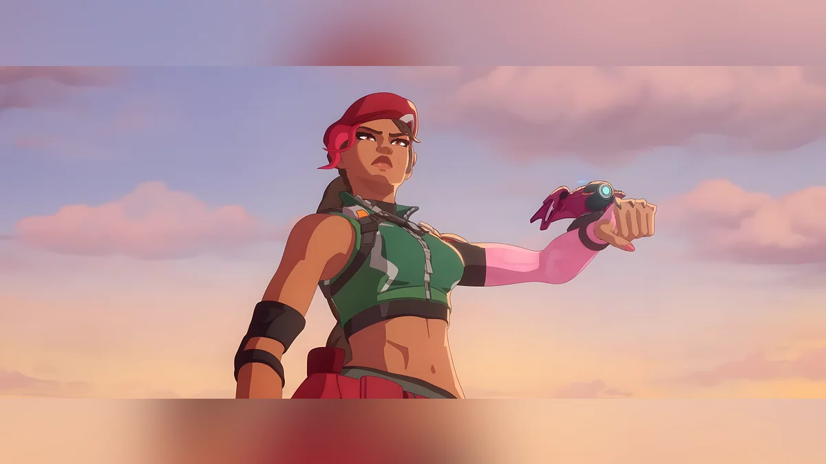 Кадр со Сьеррой из Overwatch