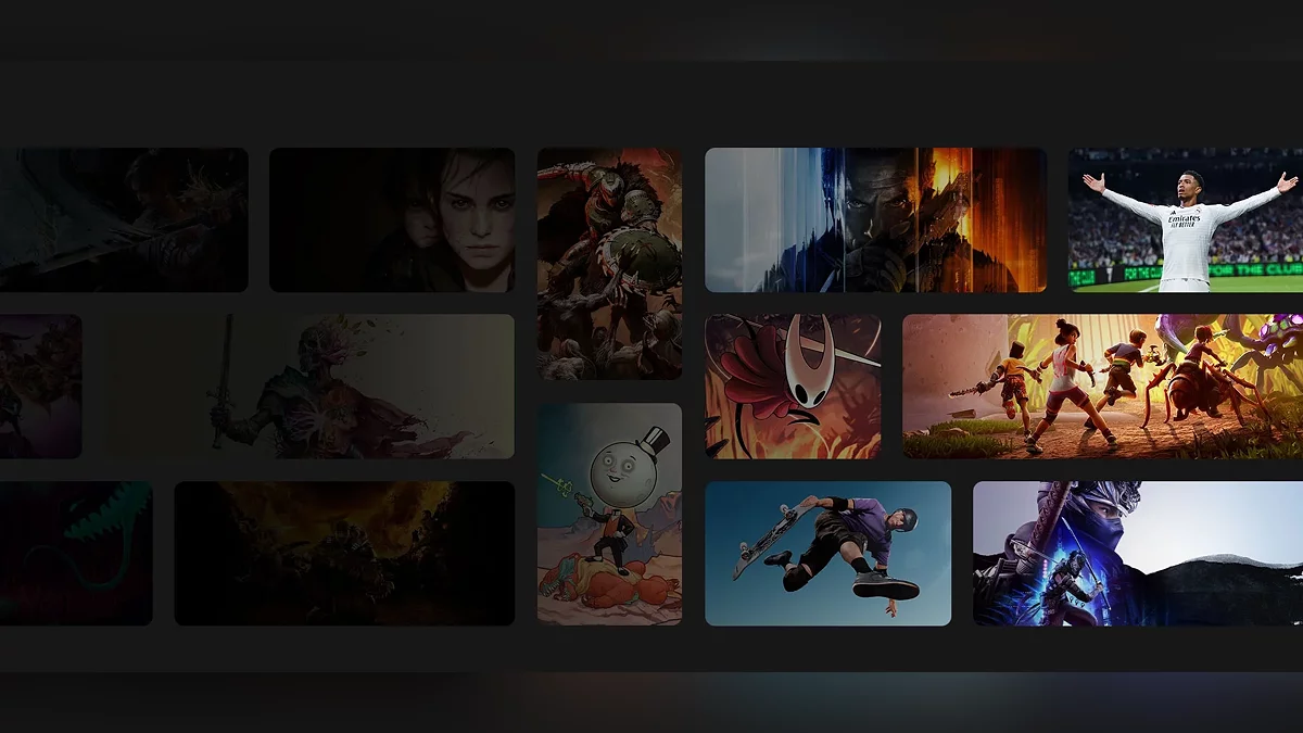 Скриншот главной страницы Xbox Game Pass